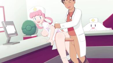 BDSM Playtime with Nurse Joy - Pounding and Screaming