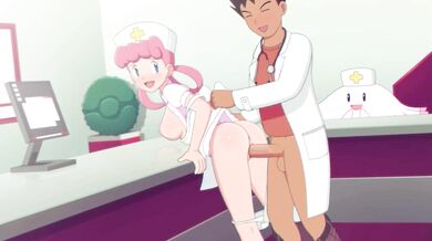 BDSM Playtime with Nurse Joy - Pounding and Screaming
