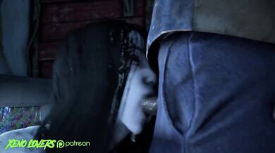 Felix Gets Dicked Down by Sadako's Slutty Mouth, Lives to Die Another Day