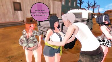 - Titty Fucking Farm Girls with Milky Udders