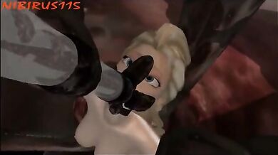 The Incredible Elsa and Her Tentacle Flower Domination - Nibirus115