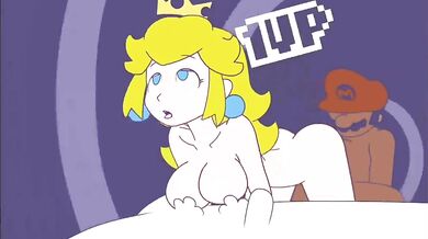 Princess Peach's Horny Mouth Vagina