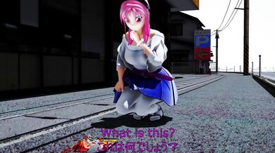 Maid Makes a Mess in Public and Blows Coworker's Mind with Lewd Acts