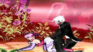 Lilith Takes It from Behind in M.U.G.E.N ABAO Doggy Style