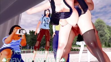 Komi San Gets Blacked in Japs8005 HMV