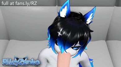 Taking Riley's Cock in Virtual Reality as a Sissy Boy Slut