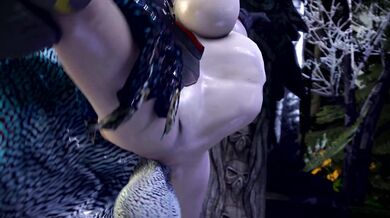 Lizard Dick and Ass Play