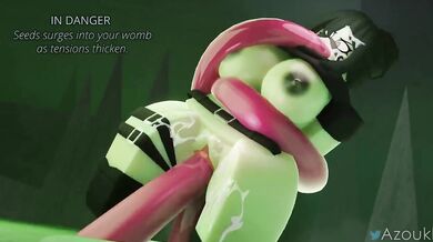 Slutty Roblox Gamer Gets Gangbanged by Huge Tentacles (Azoukl)