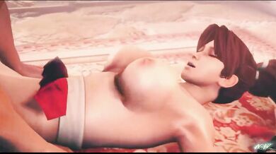 NightWanderer's Mai Shiranui Getting Fucked in a SPA