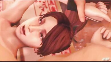 NightWanderer's Mai Shiranui Getting Fucked in a SPA