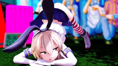 Shimakaze's Deepthroat Challenge with Jack-O [NSFW]