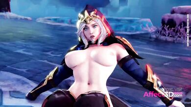 Naughty Nurses with Big Tits Bounce and Grind on the Stripper Pole in 3D!