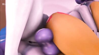 Blackjr's Futanari Rainbow Dash and Applejack Double Penetration Adventure