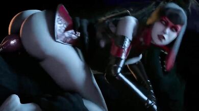 Countess Werewolf-Fucked in 1Kmspaint Porn