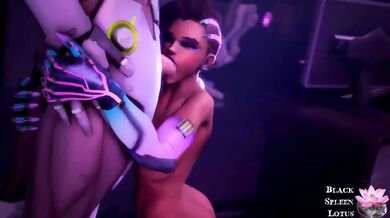 Genji's Cock Gets Sucked by Sombra - The Black Spleen Lotus