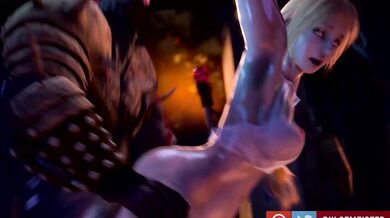 Sophitia's Anal Desires Fulfilled by Bulgemeister