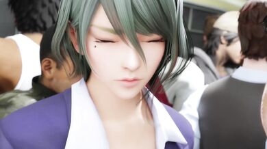 Tamaki Rides Her Pussy to the Train Station with Jerid's Big Dick