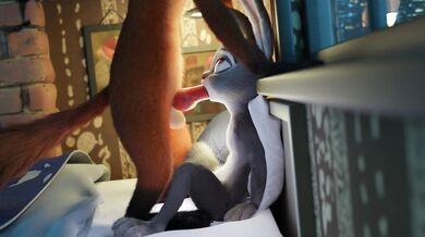 Judy Gets Nailed in the Face - Bukkake