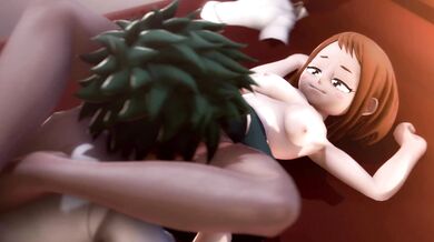 Uraraka Oral Sexed [GreatM8][HD]