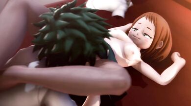 Uraraka Oral Sexed [GreatM8][HD]