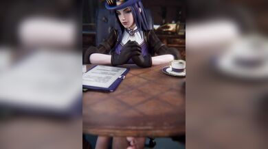 Caitlyn's Foot Fucking and Dick Drilling