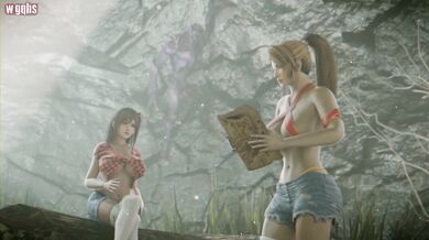 MILF Superheroine Takes on Young Chick in a Steamy Lesbian Romp