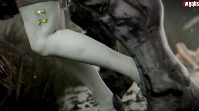 MILF Superheroine Takes on Young Chick in a Steamy Lesbian Romp