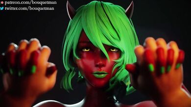 Demonic Halloween Couple: Misaki & Tamaki's Wicked Sexual Escapades with Bouquetman