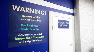 Pussy-licking Lesbian Massage Session in the College Dorm Rooms