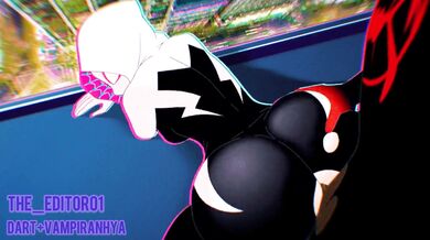 Gwen Stacy's Anal Destruction by Black Beast with Enormous Dick