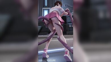 Uncontrollable Ejaculation: Overwatch Orgy