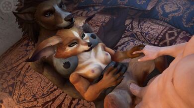 Interspecies Breeding with a Kinky Twist: The Fox and the Dog's Secret Experiment