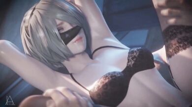 Fucking 2B in the Ass