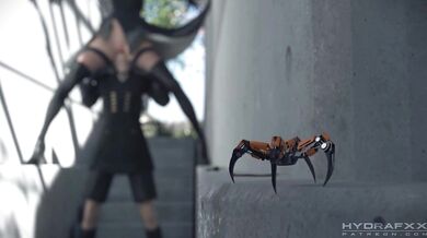 9S Invades 2B's Asshole in 'HydraFXX'