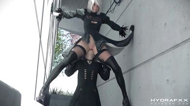 9S Invades 2B's Asshole in 'HydraFXX'