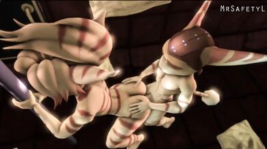 Hardcore Threesome with Ratchet and Angela - MrSafetyLion