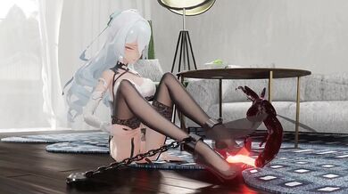 Insect-Filled Doggy Style with Ponytailed MILF