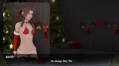 Aerith's Tight Vagina Desires Your Throbbing Cock to Stuff Her Full of Cream