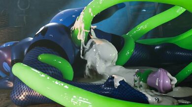 Lustful Tentacle Lunacy with Princess Luna [Multiple Views] [Hardcore Erotica]