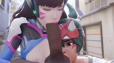 Kinky Threesome with Two Hot Chicks and a Well-Endowed Black Dude [Blacked, Bewyx]