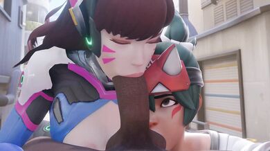 Kinky Threesome with Two Hot Chicks and a Well-Endowed Black Dude [Blacked, Bewyx]