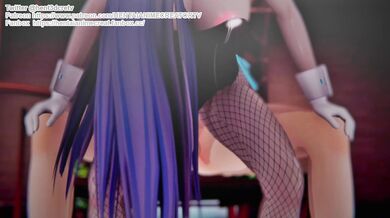 Blue 3D Archived Animated Fap Material: Kakudate Karin's Hentai Adventures