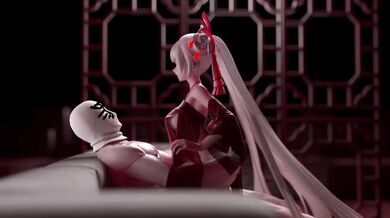 Shiranui sets the bed on fire with her sultry moves in [JUSWE] 不知火