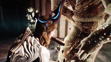 Female Warrior Gets Pounded by a Horny Monster in Skyrim