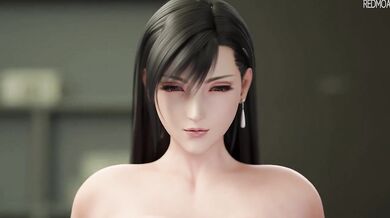 Tifa's Tits Get Fucked in 'Titfuck 2'