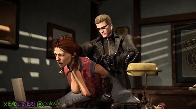 Meg Thomas Gets Fucked by Albert Wesker in Multiple Positions! (Resident Evil/Dead by Daylight Porn Crossover)