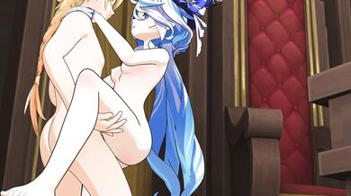Furry Foxes Fucking: Aether & Furina's Missionary Position