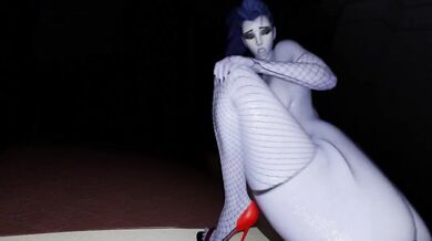 Blacked Depths of Desire: The Widowmaker's Cowgirl Ride