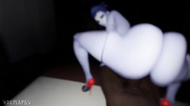 Blacked Depths of Desire: The Widowmaker's Cowgirl Ride