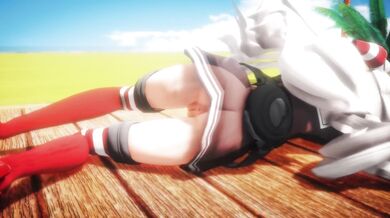 Cold to the Touch: Shimakaze & Amatsukaze's Frozen Fuck Fest in R18 MMD Animation by JhonLui